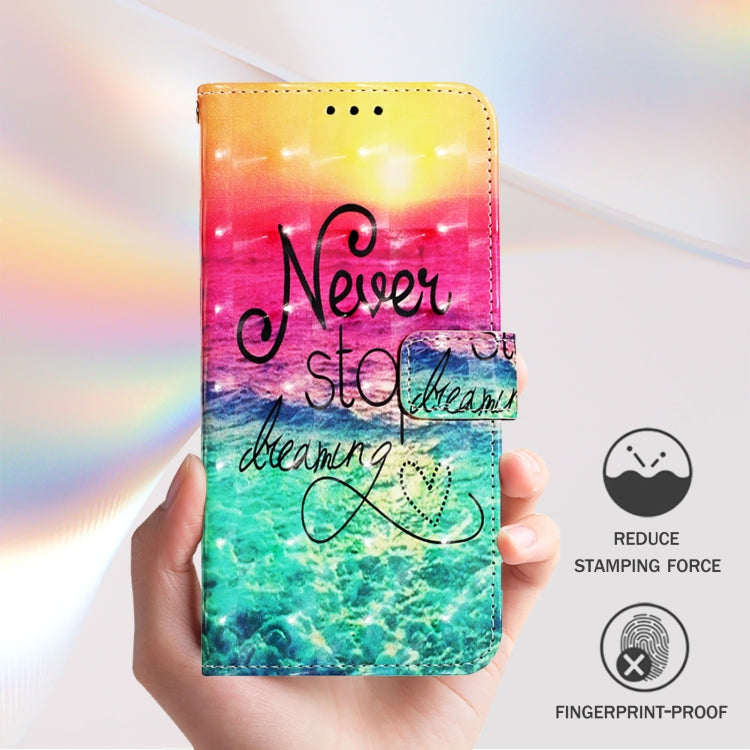 For Doogee N55 Plus 3D Painting Horizontal Flip Leather Phone Case(Chasing Dreams) - More Brand by PMC TechLife | Online Shopping South Africa | PMC TechLife | Buy Now Pay Later Mobicred