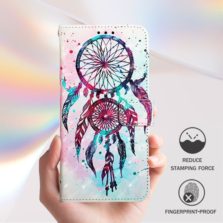 For Doogee N55 Plus 3D Painting Horizontal Flip Leather Phone Case(Color Drop Wind Chimes) - More Brand by PMC TechLife | Online Shopping South Africa | PMC TechLife | Buy Now Pay Later Mobicred
