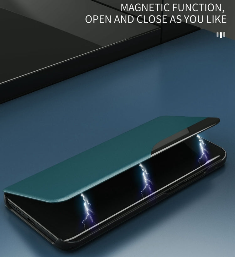 For Xiaomi Redmi Note 9 Pro Attraction Flip Holder Leather Phone Case(Dark Blue) - Xiaomi Cases by PMC TechLife | Online Shopping South Africa | PMC TechLife