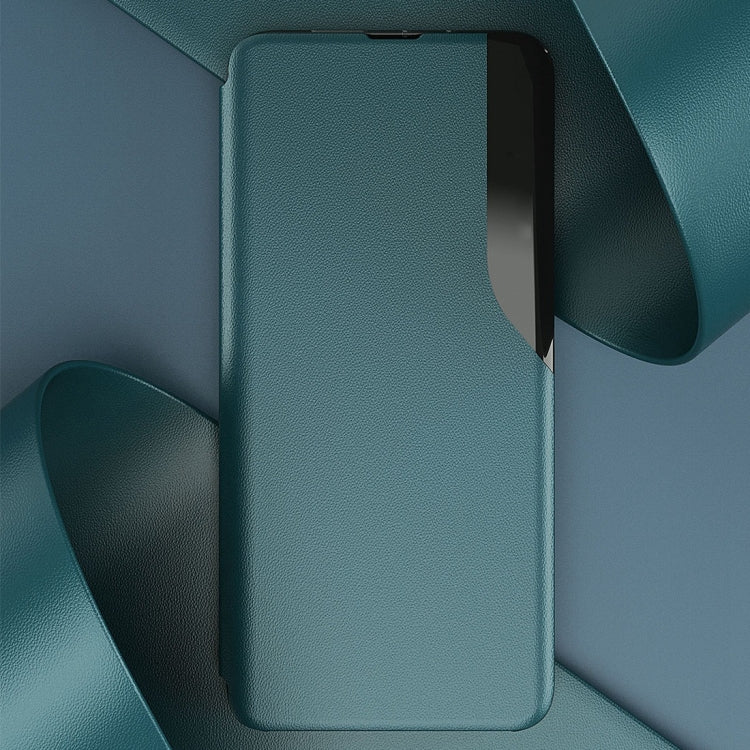 For Xiaomi Redmi Note 9 Pro Attraction Flip Holder Leather Phone Case(Dark Blue) - Xiaomi Cases by PMC TechLife | Online Shopping South Africa | PMC TechLife