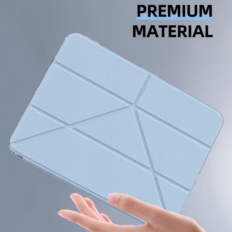 For iPad Pro 13 2024 mutural Y-Shape Deformation Leather Tablet Case(Green) - free shipping - PMc TechLife - Order now!