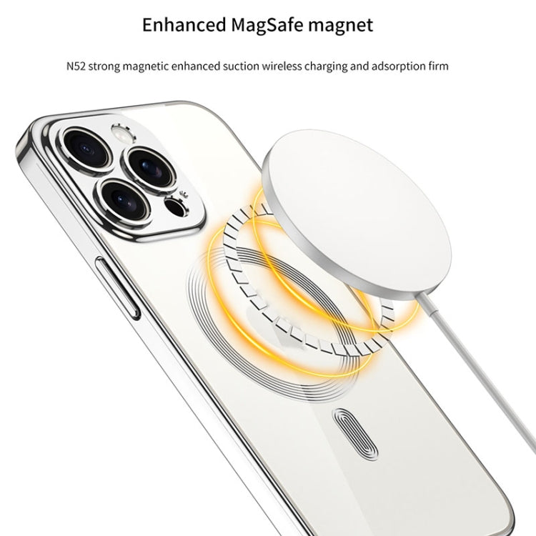 For iPhone 16 Pro Max GKK Phantom MagSafe Phone Case(Silver) - iPhone 16 Pro Max Cases by GKK | Online Shopping South Africa | PMC Jewellery | Buy Now Pay Later Mobicred