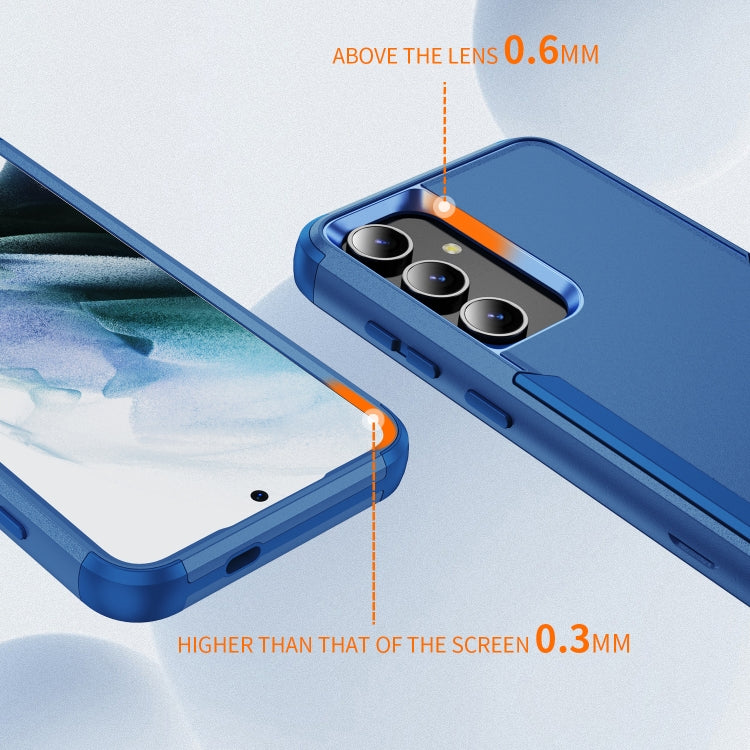 For Samsung Galaxy S25+ 5G TPU + PC Shockproof Protective Phone Case(Royal Blue) - Galaxy S25+ 5G Cases by PMC Jewellery | Online Shopping South Africa | PMC Jewellery | Buy Now Pay Later Mobicred