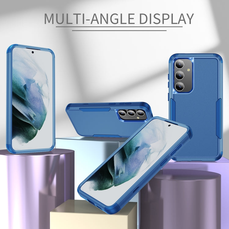For Samsung Galaxy S25+ 5G TPU + PC Shockproof Protective Phone Case(Royal Blue) - Galaxy S25+ 5G Cases by PMC Jewellery | Online Shopping South Africa | PMC Jewellery | Buy Now Pay Later Mobicred