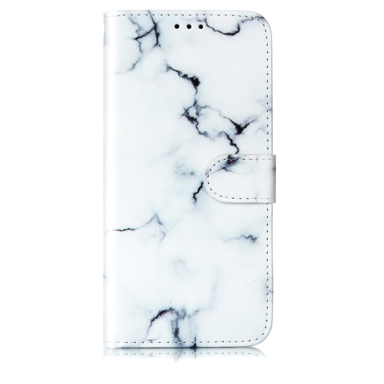 For Samsung Galaxy S25 Ultra 5G Colored Drawing Marble Pattern Leather Phone Case(White Marble) - Galaxy S25 Ultra 5G Cases by PMC Jewellery | Online Shopping South Africa | PMC Jewellery | Buy Now Pay Later Mobicred