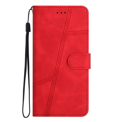 For Samsung Galaxy S25+ 5G Skin-feel Stitching Leather Phone Case(Red) - Galaxy S25+ 5G Cases by PMC Jewellery | Online Shopping South Africa | PMC Jewellery | Buy Now Pay Later Mobicred