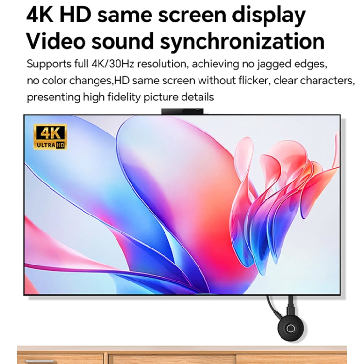 G127 4K 30Hz HD Wireless Display Dongle Adapter Same Screen Device(Green) - Wireless Display Dongle by PMC TechLife | Online Shopping South Africa | PMC TechLife | Buy Now Pay Later Mobicred