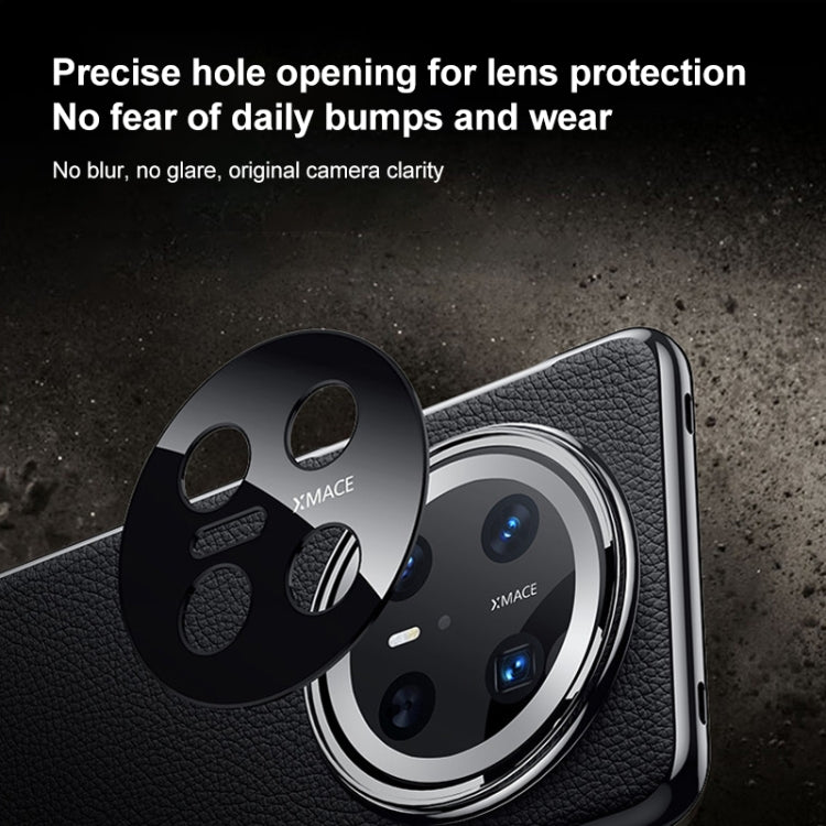 For Huawei Mate 70 Pro / 70 Pro+ Genuine Leather PC Phone Case(Dark Purple) - Huawei Cases by PMC TechLife | Online Shopping South Africa | PMC TechLife | Buy Now Pay Later Mobicred
