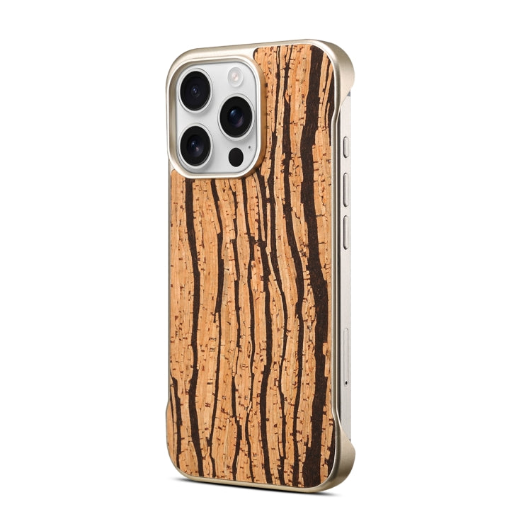 For iPhone 16 Pro Max Denior A18 WoodenPaint MagSafe Phone Case(Tree Pattern) - iPhone 16 Pro Max Cases by Denior | Online Shopping South Africa | PMC Jewellery | Buy Now Pay Later Mobicred