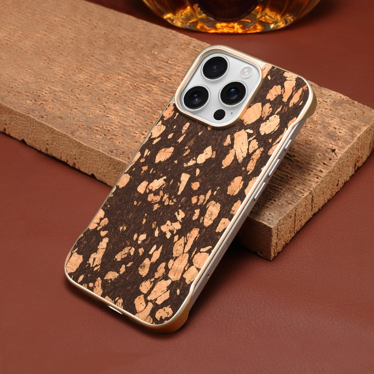 For iPhone 16 Pro Denior A18 WoodenPaint MagSafe Phone Case(Brown) - free shipping - PMC Jewellery - Order now!