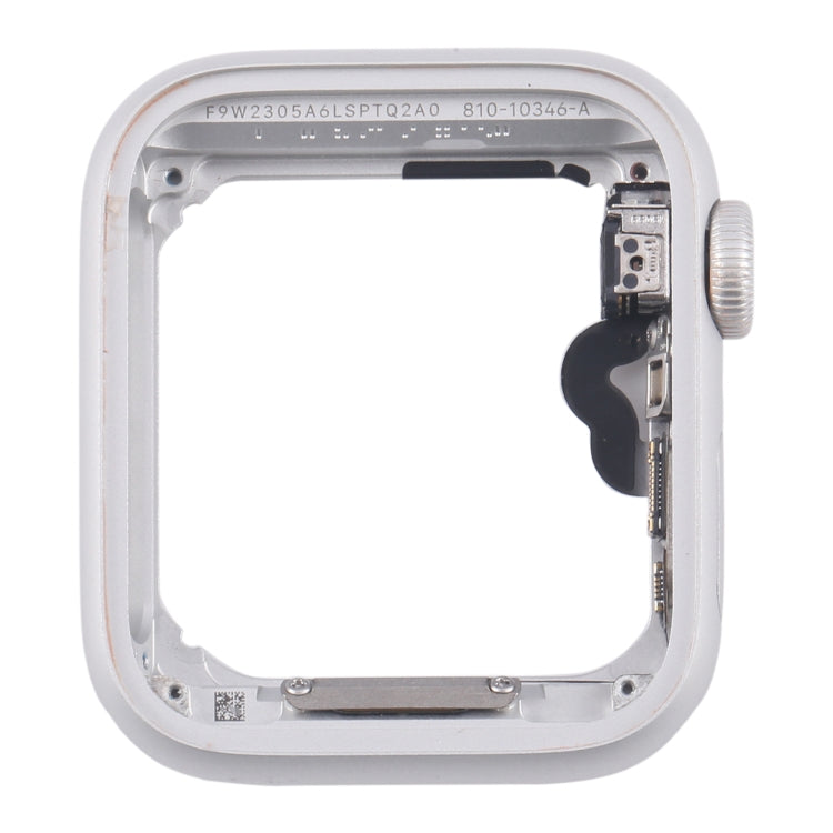 For Apple Watch SE 2020 40MM LTE Aluminium Alloy Middle Frame Bezel Plate with Crown Spin Axis Flex Cable(Silver) - Middle Frame by PMC TechLife | Online Shopping South Africa | PMC TechLife | Buy Now Pay Later Mobicred
