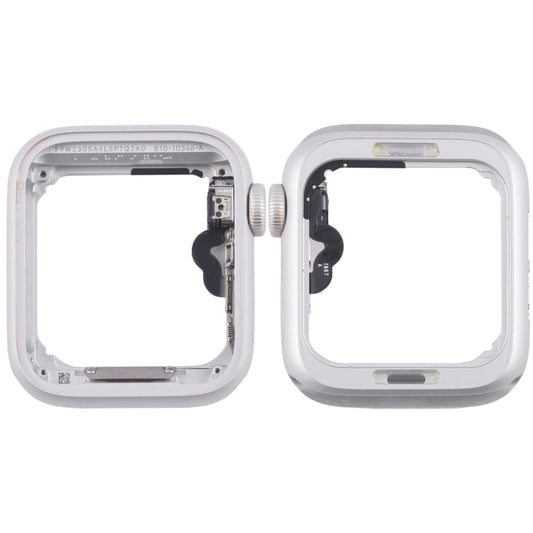 For Apple Watch Series 4 40MM GPS Aluminium Alloy Middle Frame Bezel Plate with Crown Spin Axis Flex Cable(Silver) - Middle Frame by PMC Jewellery | Online Shopping South Africa | PMC Jewellery | Buy Now Pay Later Mobicred