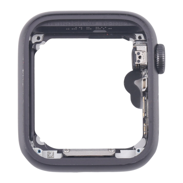 For Apple Watch SE 2020 44MM GPS Aluminium Alloy Middle Frame Bezel Plate with Crown Spin Axis Flex Cable(Grey) - Middle Frame by PMC TechLife | Online Shopping South Africa | PMC TechLife | Buy Now Pay Later Mobicred