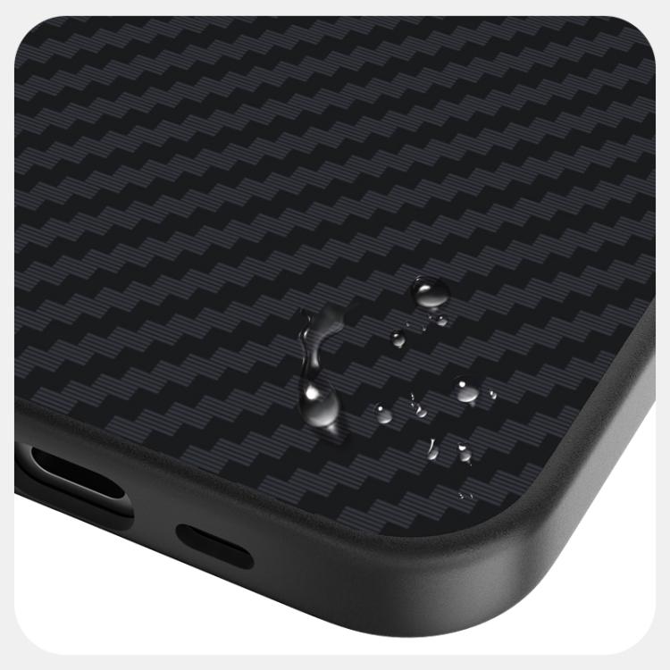 For iPhone 16e ABEEL C Carbon Fiber Series 6D Micro Relief MagSafe Phone Case(Black) - iPhone 16e Cases by PMC TechLife | Online Shopping South Africa | PMC TechLife | Buy Now Pay Later Mobicred
