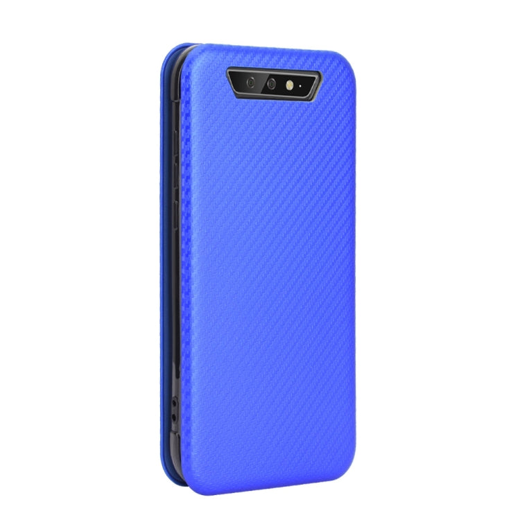 For Blackview BV5500 / BV5500 Pro / BV5500 Plus Carbon Fiber Texture Horizontal Flip TPU + PC + PU Leather Case with Card Slot(Blue) - More Brand by PMC Jewellery | Online Shopping South Africa | PMC Jewellery | Buy Now Pay Later Mobicred