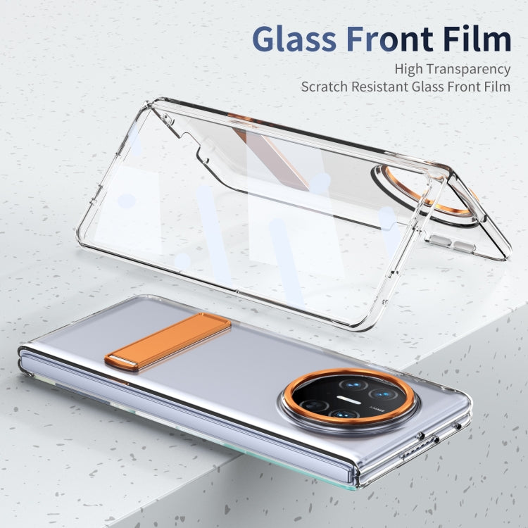 For Huawei Mate X3 Ice-Cold Holder PC Hybrid TPU Phone Case(Orange) - Huawei Cases by PMC TechLife | Online Shopping South Africa | PMC TechLife | Buy Now Pay Later Mobicred