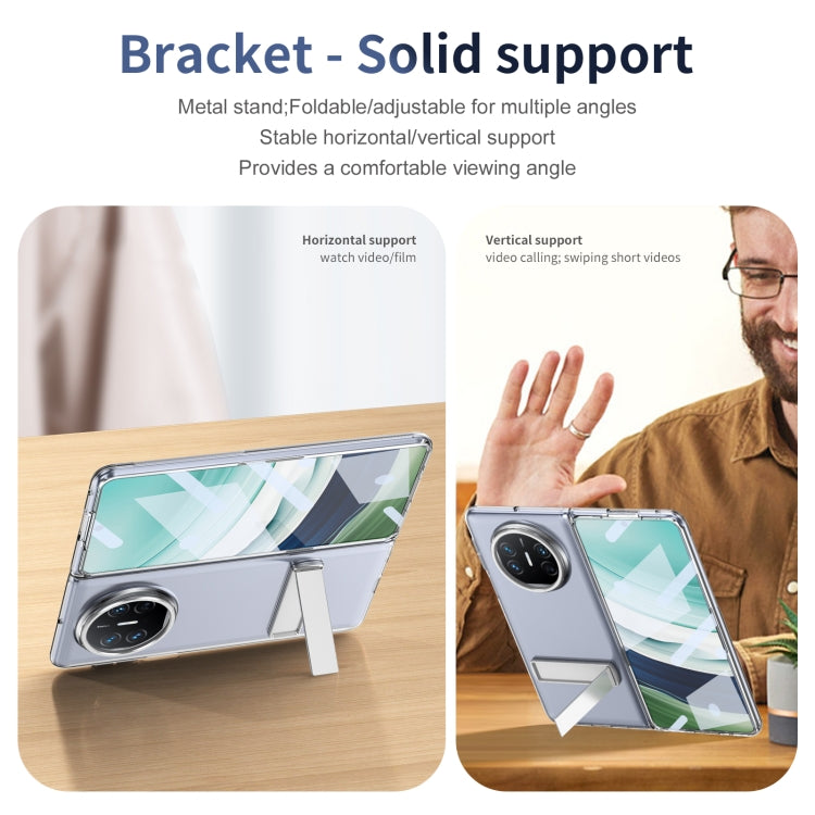 For Huawei Mate X3 Ice-Cold Holder PC Hybrid TPU Phone Case(Silver) - Huawei Cases by PMC TechLife | Online Shopping South Africa | PMC TechLife | Buy Now Pay Later Mobicred