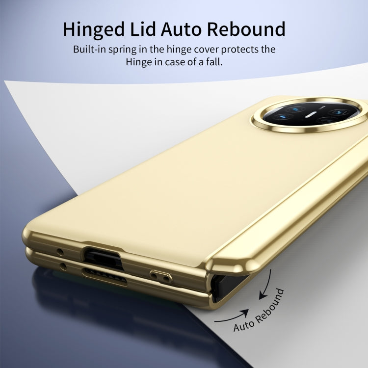 For Huawei Mate X5 Integrated AG Frosted Vacuum Plating Phone Case(Gold) - Huawei Cases by PMC TechLife | Online Shopping South Africa | PMC TechLife | Buy Now Pay Later Mobicred