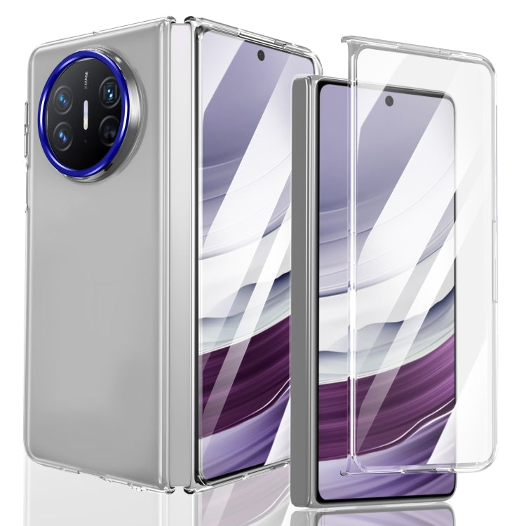 For Huawei Mate X3 lce Folding Series Integrated Clear PC Phone Case(Royal Blue) - free shipping - PMC TechLife - Order now!