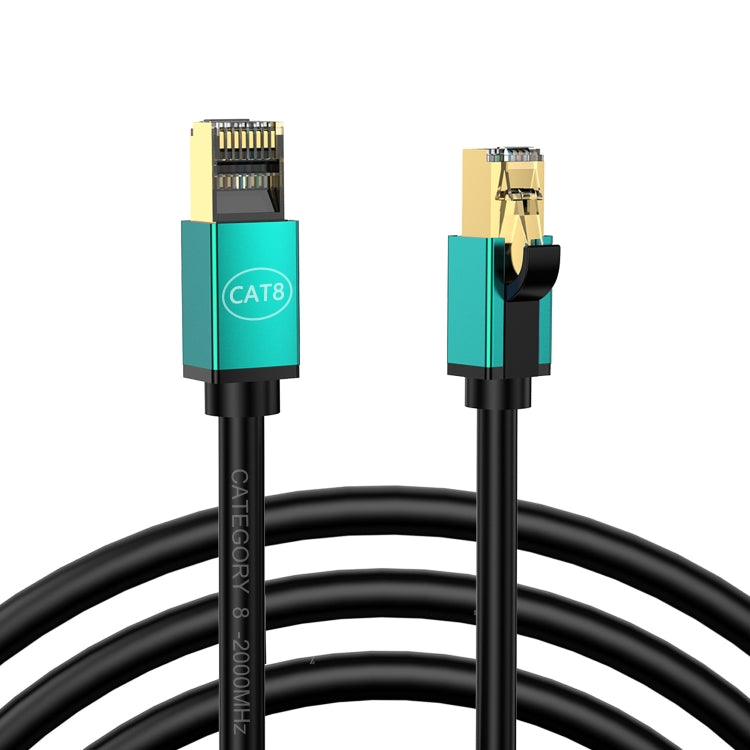 5m Home Fiber Bandwidth 10 Gigabit CAT8 Network Cable(Green) - Lan Cable and Tools by PMC TechLife | Online Shopping South Africa | PMC TechLife | Buy Now Pay Later Mobicred