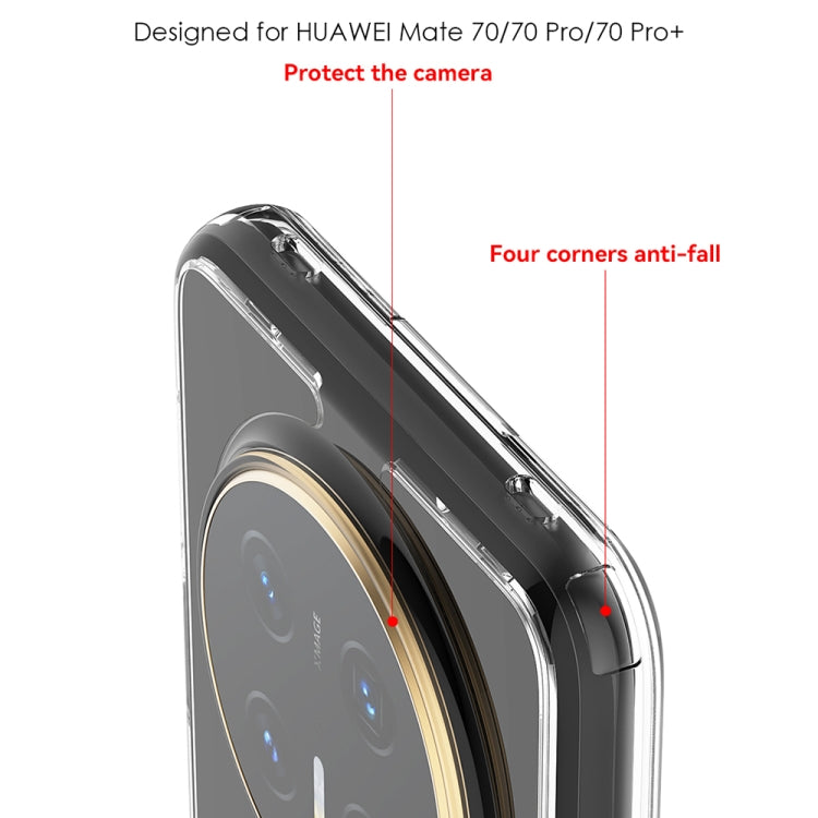 For Huawei Mate 70 Frosted 360 Degree Rotating Holder Phone Case(Black) - Huawei Cases by PMC TechLife | Online Shopping South Africa | PMC TechLife | Buy Now Pay Later Mobicred