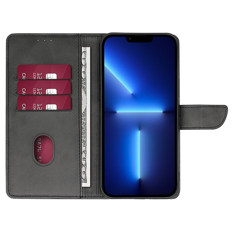 For Samsung Galaxy S25+ 5G Calf Texture Buckle Flip Leather Phone Case(Black) - Galaxy S25+ 5G Cases by PMC Jewellery | Online Shopping South Africa | PMC Jewellery | Buy Now Pay Later Mobicred