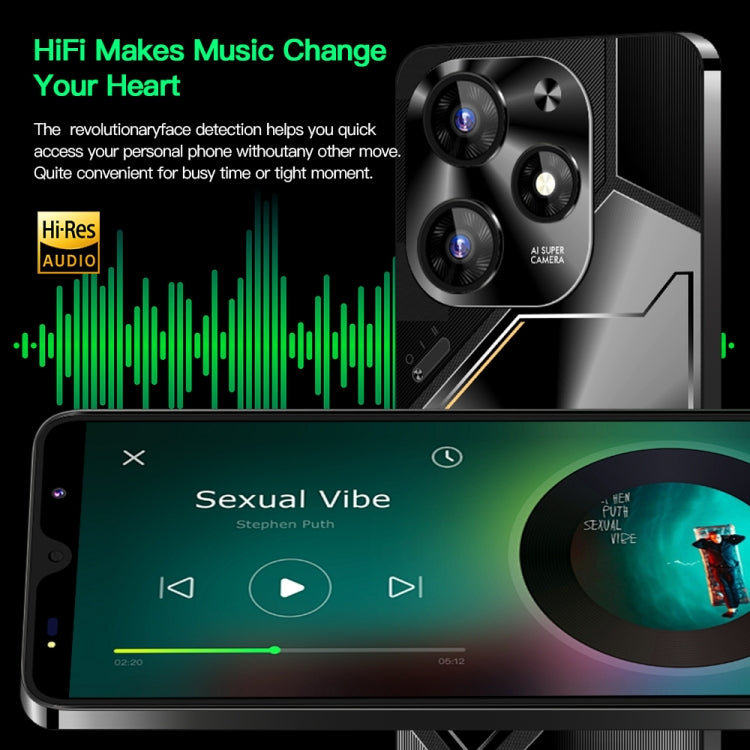 Povo6 Neo / DP29, 1GB+16GB, Face Identification, 5.0 inch Android 8.1 MTK6580M Quad Core, Network: 3G, Dual SIM, Plug:AU Plug(Black) - free shipping - PMc TechLife - Order now!