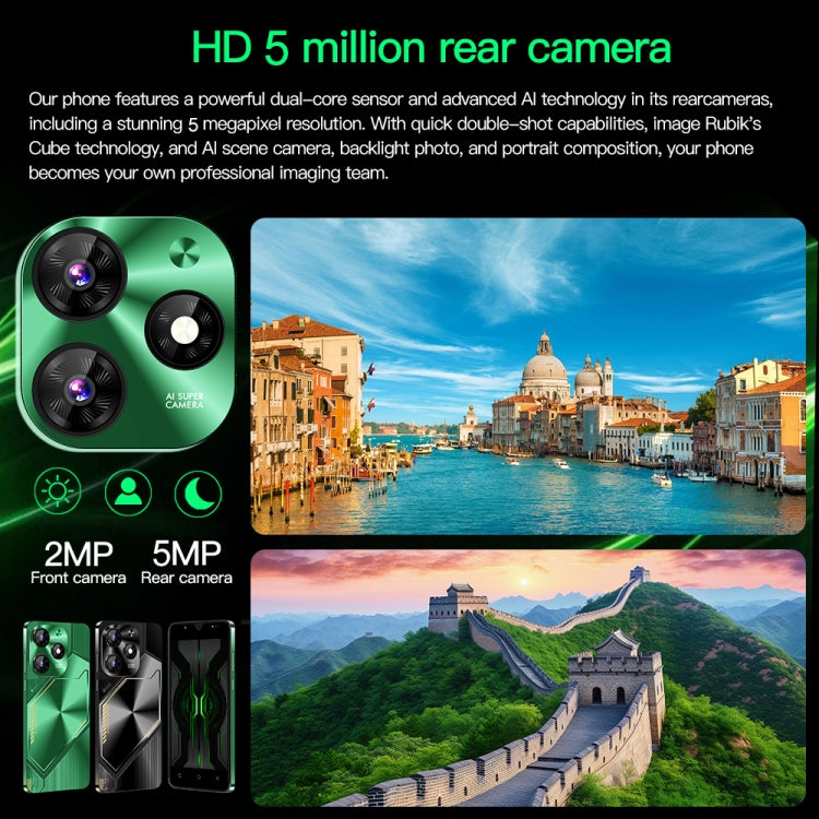 Povo6 Neo / DP29, 1GB+16GB, Face Identification, 5.0 inch Android 8.1 MTK6580M Quad Core, Network: 3G, Dual SIM, Plug:AU Plug(Black) - free shipping - PMc TechLife - Order now!