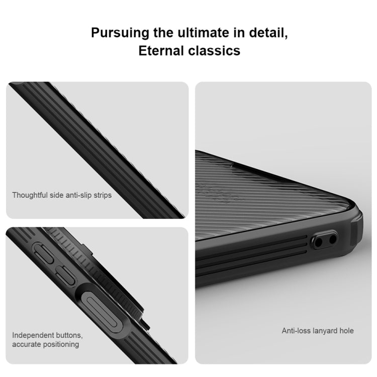 For Huawei Mate 70 NILLKIN CamShield Prop MagSafe Magnetic Translucent PC Phone Case(Black) - free shipping - PMC TechLife - Order now!