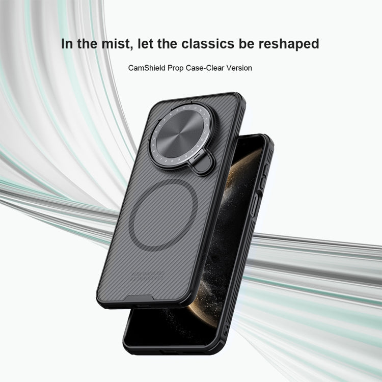 For Huawei Mate 70 NILLKIN CamShield Prop MagSafe Magnetic Translucent PC Phone Case(Black) - free shipping - PMC TechLife - Order now!