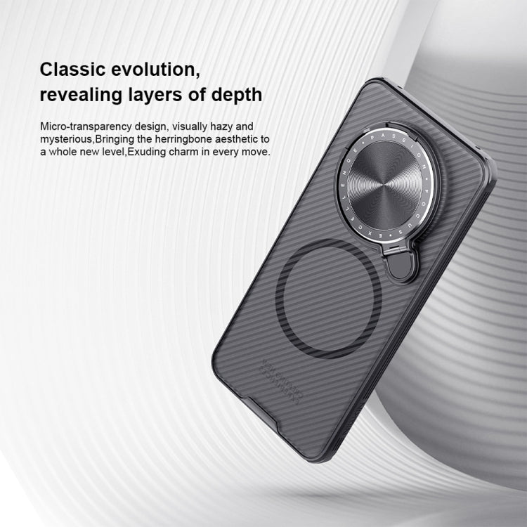 For Huawei Mate 70 NILLKIN CamShield Prop MagSafe Magnetic Translucent PC Phone Case(Black) - free shipping - PMC TechLife - Order now!