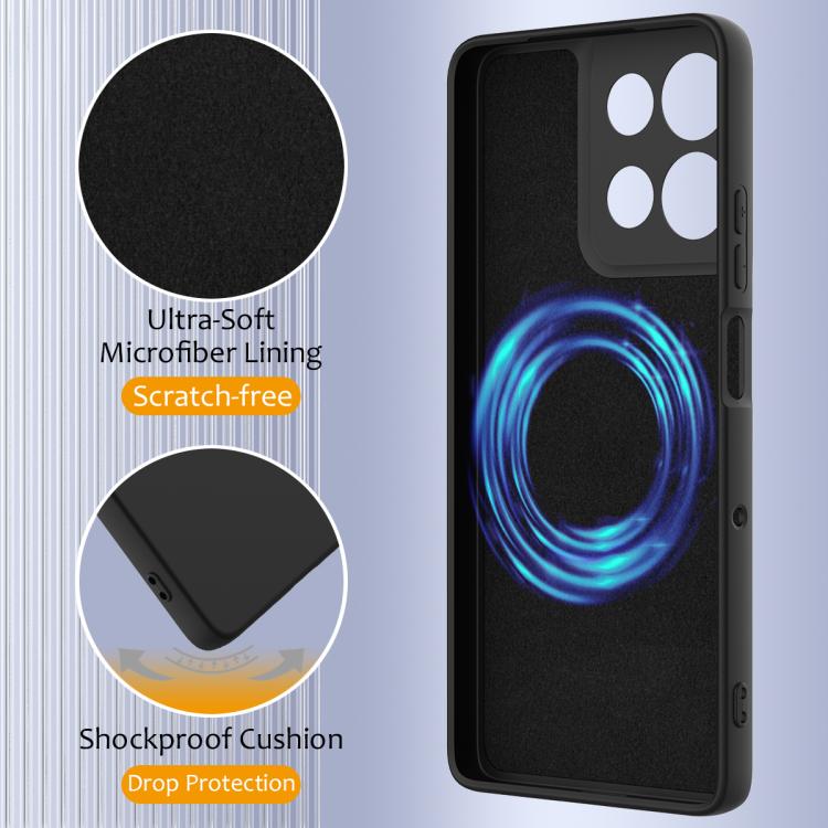 For Motorola Moto G 2025 5G Shockproof Silicone Magsafe Phone Case(Black) - free shipping - PMC TechLife - Order now!