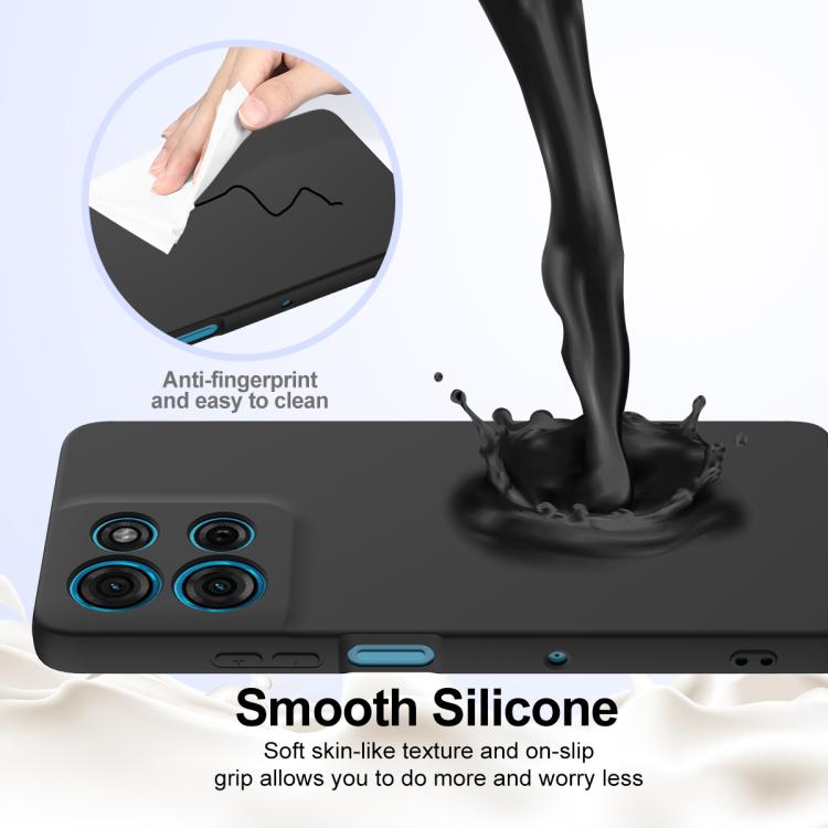 For Motorola Moto G56 5G Shockproof Silicone Magsafe Phone Case(Black) - free shipping - PMC TechLife - Order now!