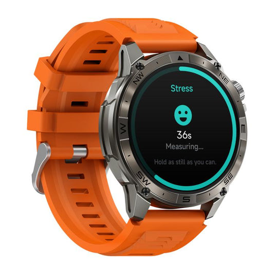 Zeblaze Stratos 2 Plus 1.43 inch Screen 3 ATM Health and Fitness GPS Smart Watch(Electric Orange) - Smart Watches by Zeblaze | Online Shopping South Africa | PMC Jewellery | Buy Now Pay Later Mobicred