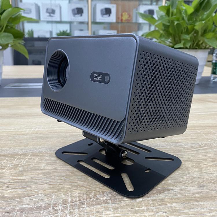 M10 Plus 1280 x 720P 200ANSI Amlogic H713 CPU Android 11 Smart Projector with Bracket, UK Plug(Metal Grey) - LED Projector by PMC TechLife | Online Shopping South Africa | PMC TechLife | Buy Now Pay Later Mobicred