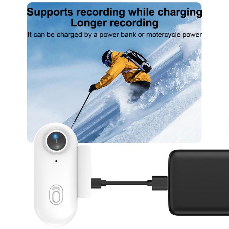 H88 1080P Thumb Sports Camera Mini WiFi Camera, Specification:Standard Version(White) - Video Cameras by PMC TechLife | Online Shopping South Africa | PMC TechLife | Buy Now Pay Later Mobicred