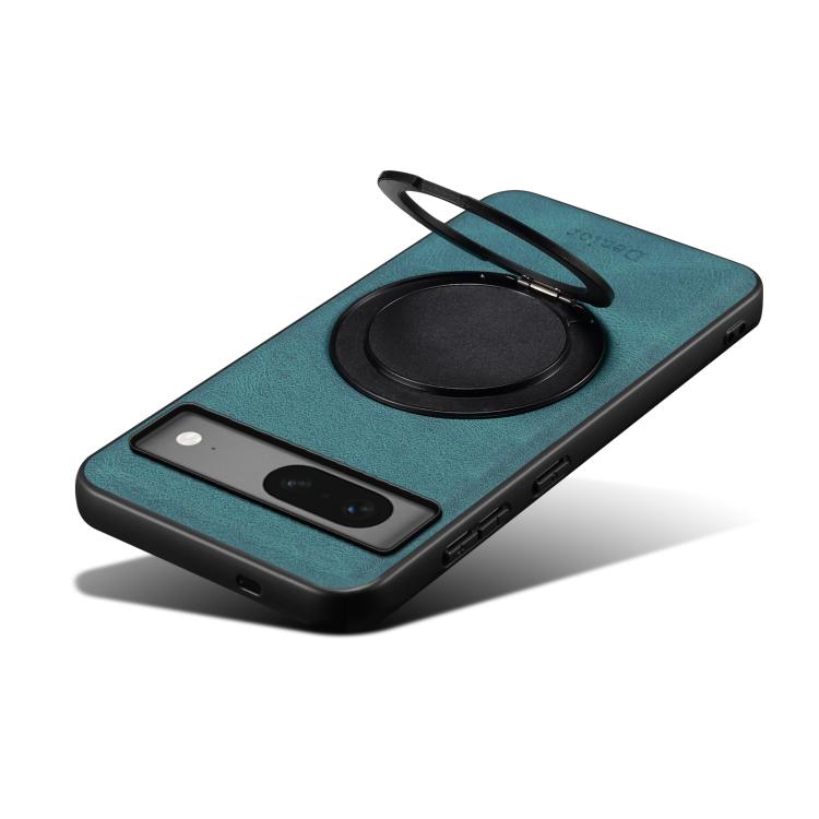 For Google Pixel 7 Denior A14 Skin Feel Rotating Holder MagSafe Phone Case(Blue) - free shipping - PMC TechLife - Order now!