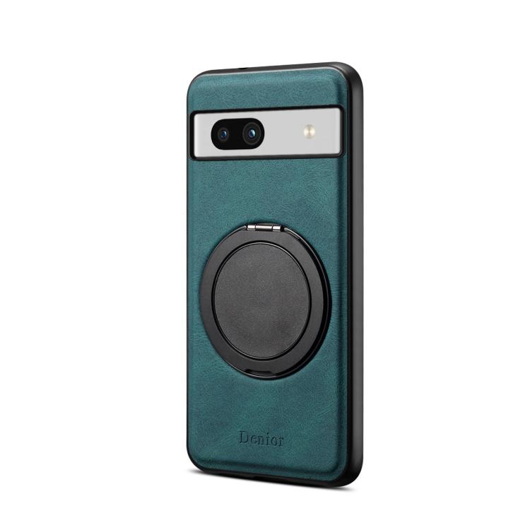 For Google Pixel 7a Denior A14 Skin Feel Rotating Holder MagSafe Phone Case(Blue) - free shipping - PMC TechLife - Order now!