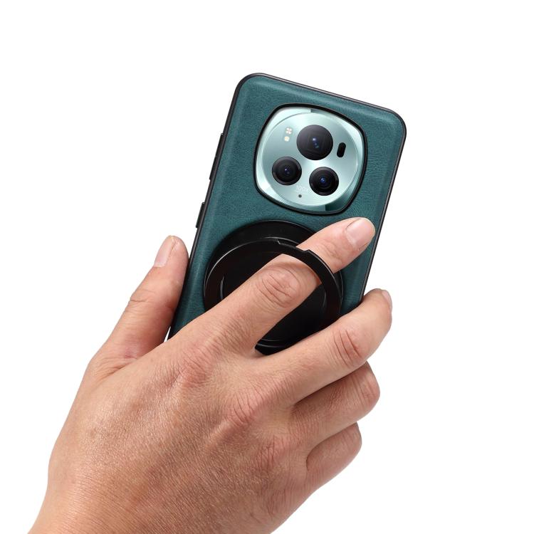 For Honor Magic6 Pro Denior A14 Skin Feel Rotating Holder MagSafe Phone Case(Blue) - free shipping - PMC TechLife - Order now!