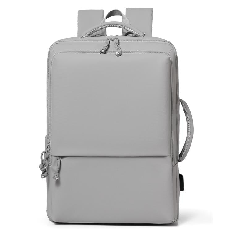 P960 Large Capacity Water Resistant Fashionable Backpack(Grey) - Backpack by PMC TechLife | Online Shopping South Africa | PMC TechLife | Buy Now Pay Later Mobicred