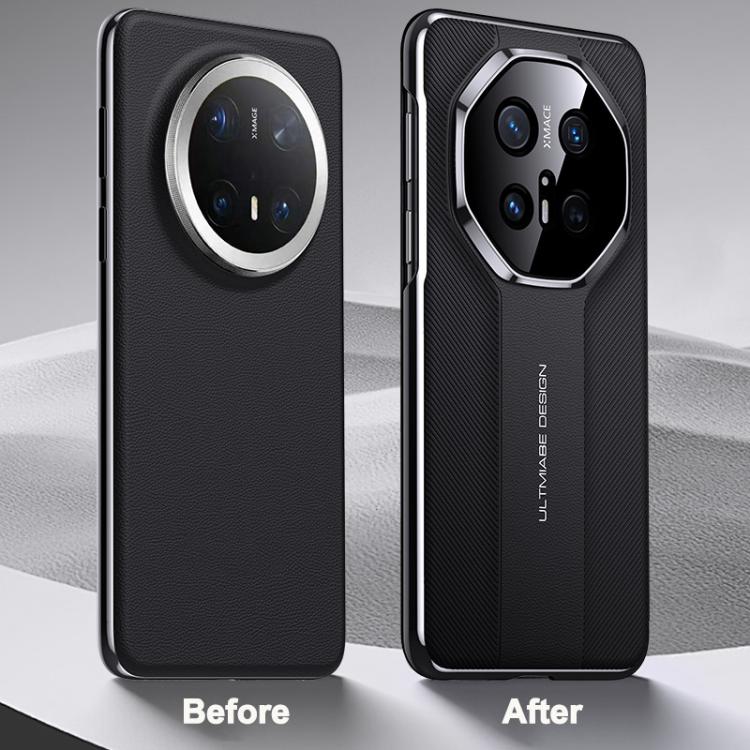 For Huawei Mate 70 Smart View Window Imitation Ultimate Design Phone Case(Black) - Huawei Cases by PMC TechLife | Online Shopping South Africa | PMC TechLife | Buy Now Pay Later Mobicred