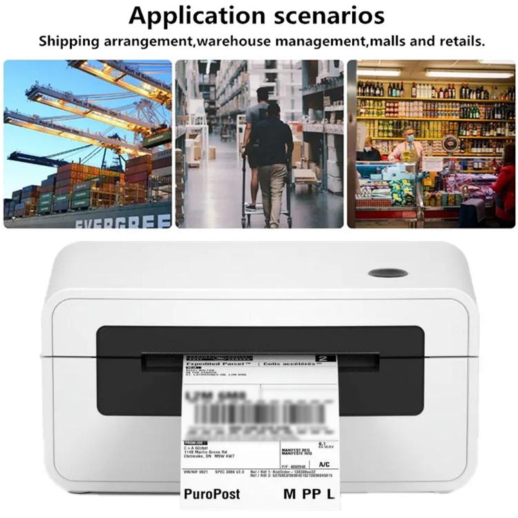 HPRT N41 Computer Version Express Electronic Waybill Printer, Plug:US Plug(White) - Printer by PMC TechLife | Online Shopping South Africa | PMC TechLife | Buy Now Pay Later Mobicred