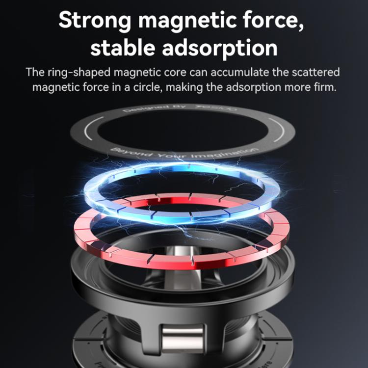 Yesido C218 Car MagSafe Magnetic Mobile Phone Holder(Black) - free shipping - PMc TechLife - Order now!