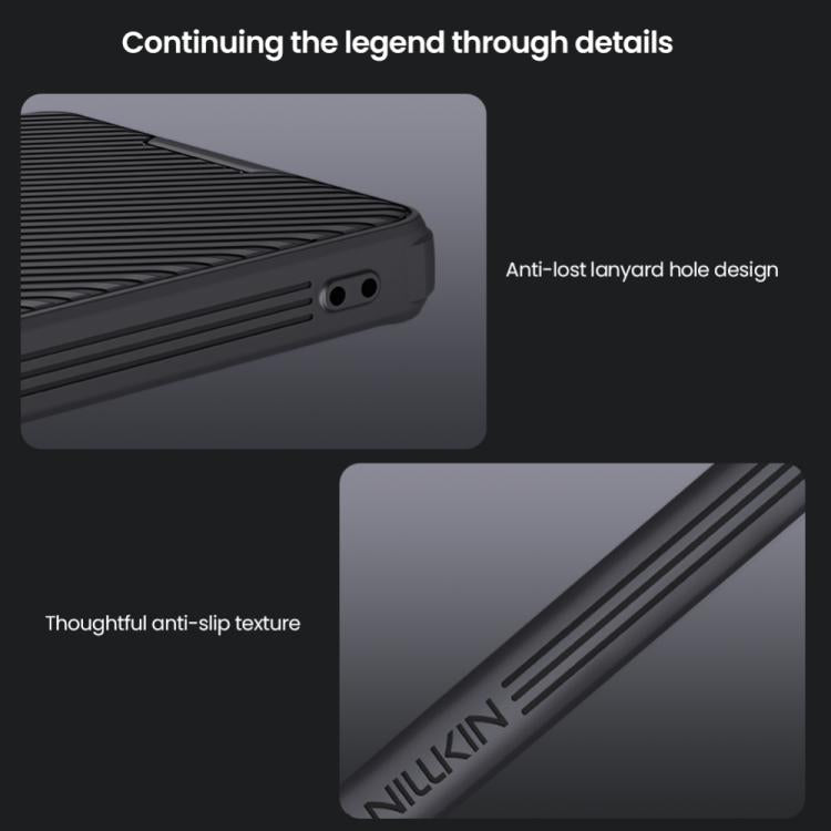 For Samsung Galaxy S25 Ultra 5G NILLKIN CamShield Pro Magnetic PC Phone Case(Black) - free shipping - PMc TechLife - Order now!