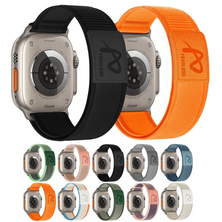For Apple Watch 42mm / 41mm / 40mm / 38mm Fearless Trail Loop Nylon Band(Blue) - free shipping - PMc TechLife - Order now!
