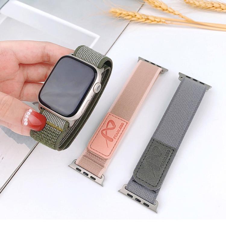 For Apple Watch 46mm / 49mm / 45mm / 44mm Fearless Trail Loop Nylon Band(Starlight) - free shipping - PMc TechLife - Order now!