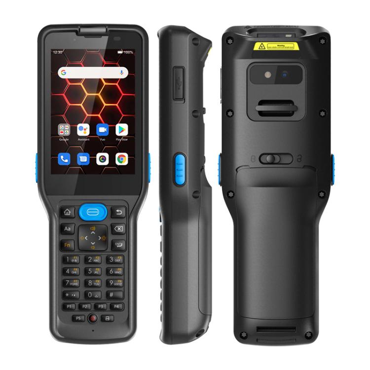 UNIWA V350 Handheld Rugged 2D Barcode Scanner, 4GB+64GB, 3.5 inch Android 12 Mediatek MT6761 Quad Core, T9 Keyboard, NFC, Network: 4G, Plug:AU Plug(Black) - free shipping - PMc TechLife - Order now!
