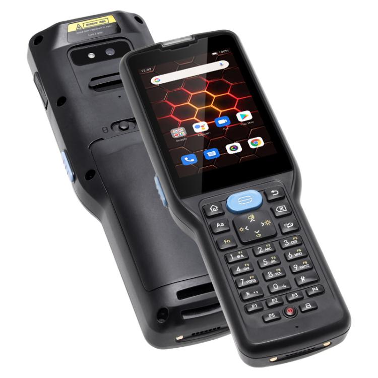 UNIWA V350 Handheld Rugged 2D Barcode Scanner, 4GB+64GB, 3.5 inch Android 12 Mediatek MT6761 Quad Core, T9 Keyboard, NFC, Network: 4G, Plug:AU Plug(Black) - free shipping - PMc TechLife - Order now!