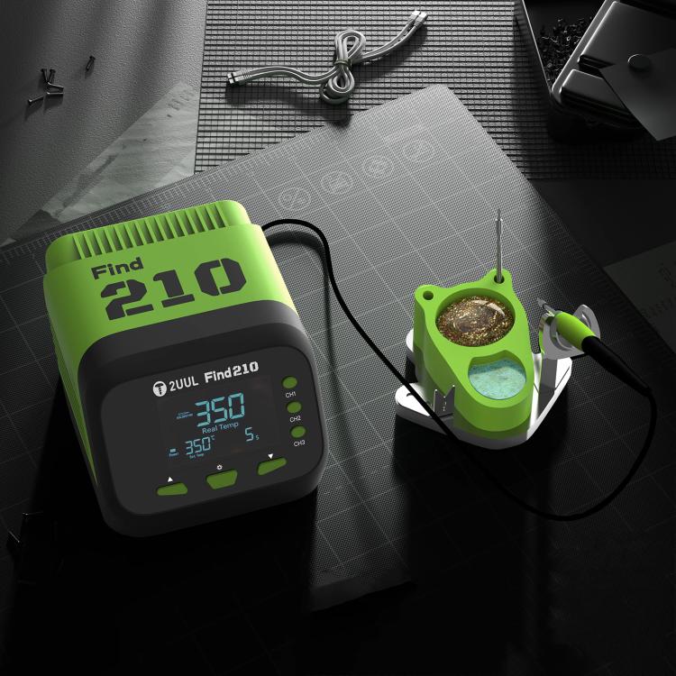 2uul FD01 Find210 60W High-Power AC Transformer Soldering Station, Plug:EU Plug - free shipping - PMc TechLife - Order now!
