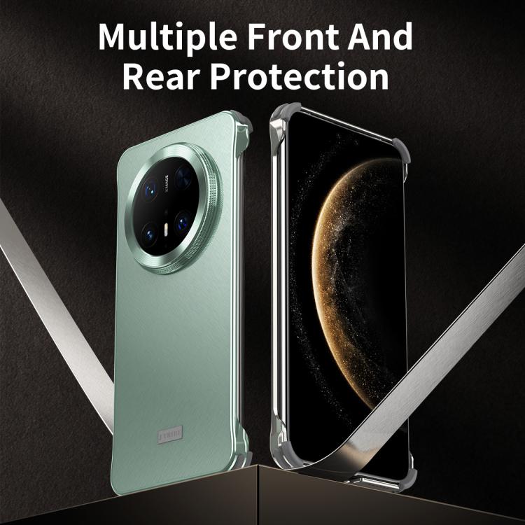 For Huawei Mate 70 Micro Frosted Metal Phone Case(Green) - Huawei Cases by PMC TechLife | Online Shopping South Africa | PMC TechLife | Buy Now Pay Later Mobicred